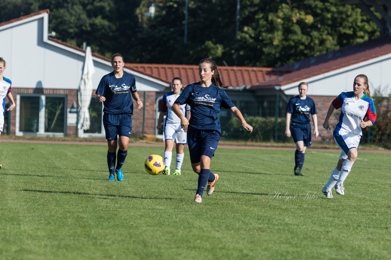 Bild 312 - B-Juniorinnen Krummesser SV - SV Henstedt Ulzburg : Ergebnis: 0:3